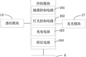 触摸感应台灯