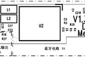 防电磁干扰的蓝牙耳机PCB板布局结构