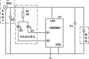 可充电的旋转舞台灯