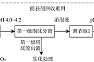 泡沫分离处理含喹啉制药废水的方法