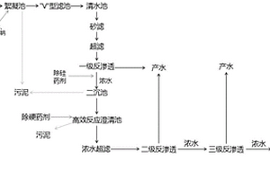 高盐废水的处理系统及处理方法
