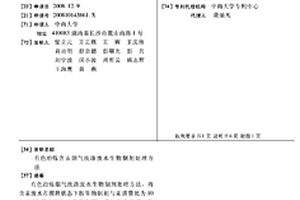 有色冶炼含汞烟气洗涤废水生物制剂处理方法