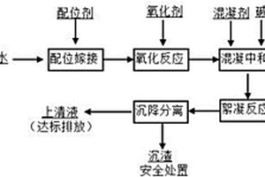 含铊重金属废水配位嫁接深度处理的方法
