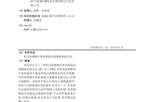利用黄磷渣中和处理钛白废酸废水的方法