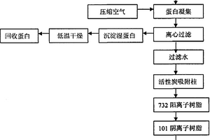 酪蛋白磷酸肽生产中废水的循环利用方法