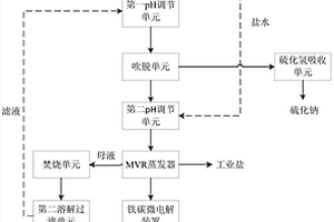 含硫含盐废水的处理装置及其处理方法