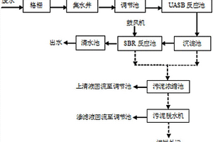 用于印染废水处理的装置和方法