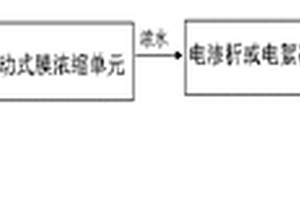 有机高盐废水的处理回收系统