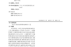 用于废水处理的微电解组合工艺