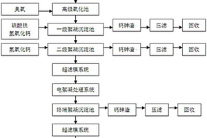 高浓度含砷废水的工业处理方法