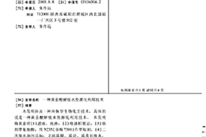 黄姜酸解废水资源化利用技术