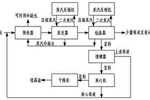 制浆造纸高浓度含盐废水蒸发结晶工艺