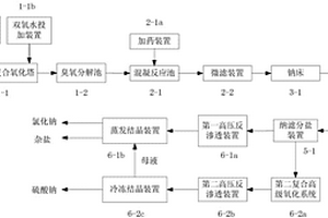 煤化工高含盐废水零排放处理工艺系统