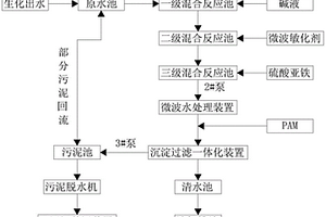 煤化工废水处理深度去除CODcr处理系统