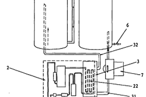 废水热能回收的热泵热水器
