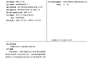 高碱性纺织工业废水的生物中和