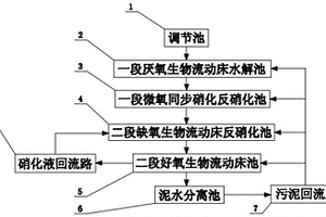 工业废水的提标改造生物处理装置和处理工艺