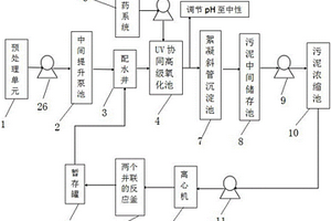 工业废水中高浓度COD的连续式处理系统