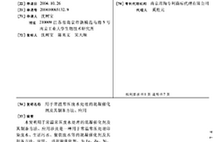 用于常温常压废水处理的混凝催化剂及其制备方法、应用