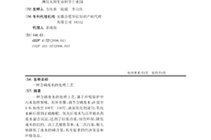 含磷废水的处理工艺