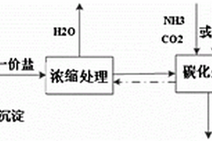 利用含盐废水联产纯碱和氯化铵的方法