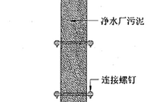 利用给水厂污泥去除废水中硫化氢的吸附柱方法
