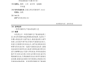 药用辅料生产废水的处理工艺