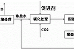 利用含盐废水和CO2生产纯碱的方法