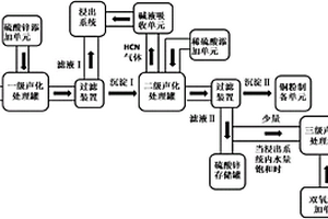 基于声化复合的氰化提金废水处理与循环利用系统