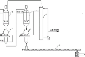 高盐废水的处理工艺装置