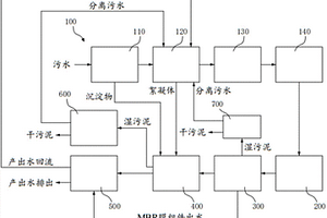 包括旋流分离装置的处理聚酯多元醇合成废水的系统