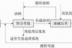 煤化工生产废水预处理及其资源化回收方法