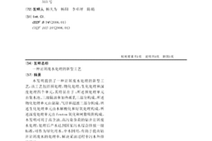岩屑废水处理的新型工艺