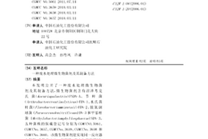 废水处理微生物菌剂及其制备方法