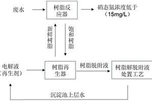 基于电化学和树脂组合工艺深度处理废水中硝态氮方法