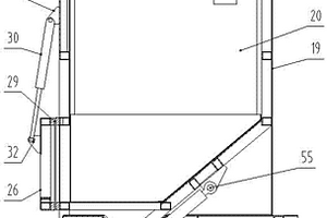 用于道路工程标线清除车废水残渣回收装置