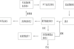垃圾焚烧烟气湿法脱酸废水零排放系统