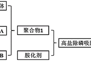 用于处理含磷高盐废水的纳米吸附剂制备及应用