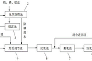 高含磷生物医药废水化学除磷装置