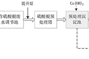 硫酸盐废水的处理系统及处理方法