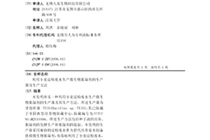 利用小麦淀粉废水生产微生物絮凝剂的生产菌及生产方法
