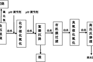油气田高含硫废水的减注达标外排方法