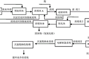 沿海电厂燃煤锅炉烟气湿法脱硫废水的处理系统