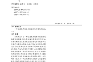 促进农药废水中氨氮转化的催化剂制备方法