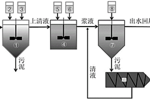 高盐废水沉淀除盐循环利用工艺