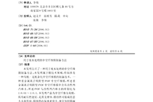 用于废水处理的中空纤维膜制备方法