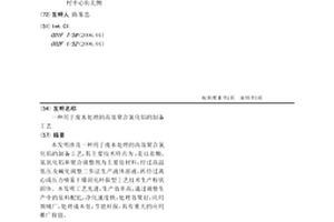 用于废水处理的高效聚合氯化铝的制备工艺