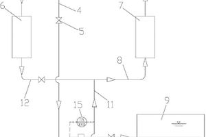 循环水冷却与浓盐废水蒸发处理耦合系统