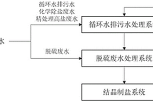 电厂全厂废水零排放和资源化利用的系统