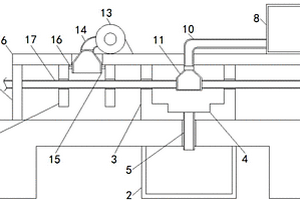 电缆阻燃带本体加工用成型装置